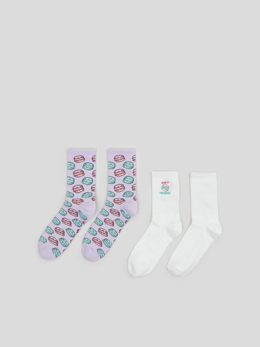 2 kojinių porų pakuotė - multicolor - SINSAY