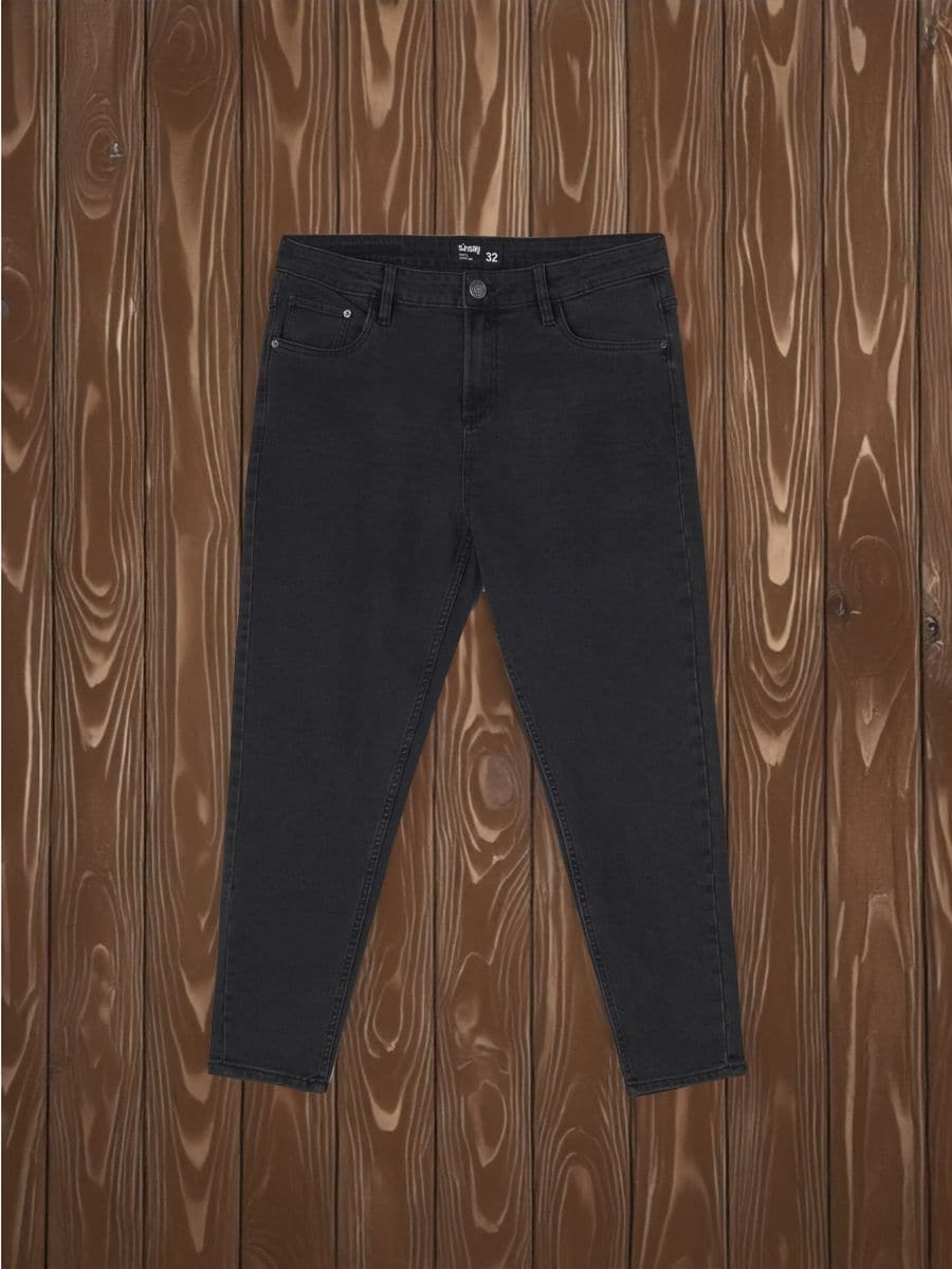 Jeans carrot fit - nero - SINSAY