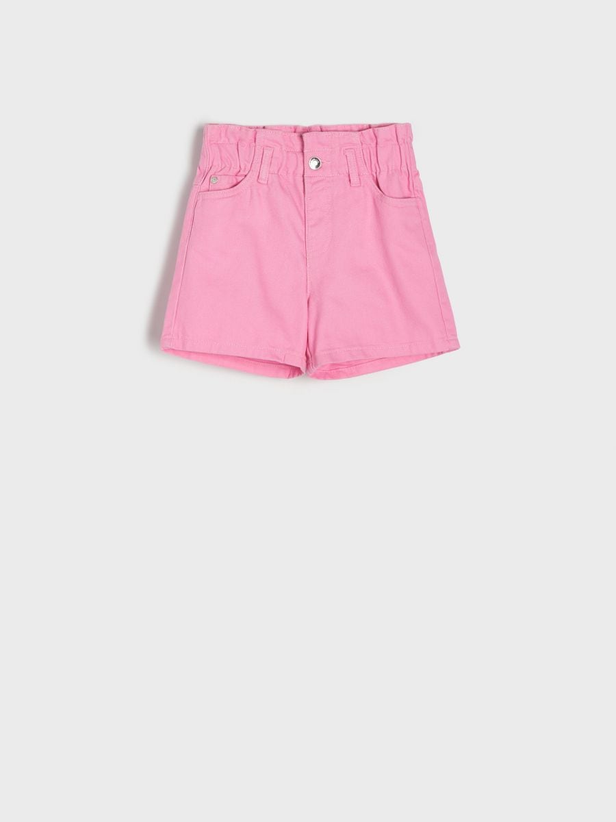 Teksakangast lühikesed püksid - roosa - SINSAY