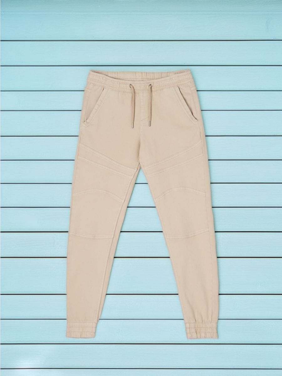 Jogger pantalone - BEŽ - SINSAY