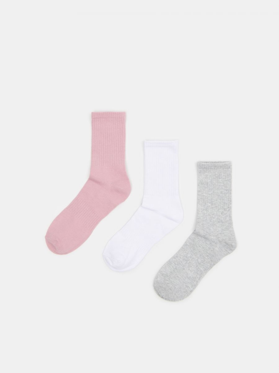 3 pár zokni - többszínű - SINSAY