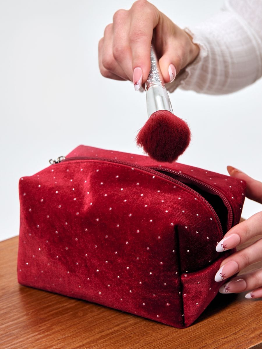 Kozmetička torba - crvena - SINSAY