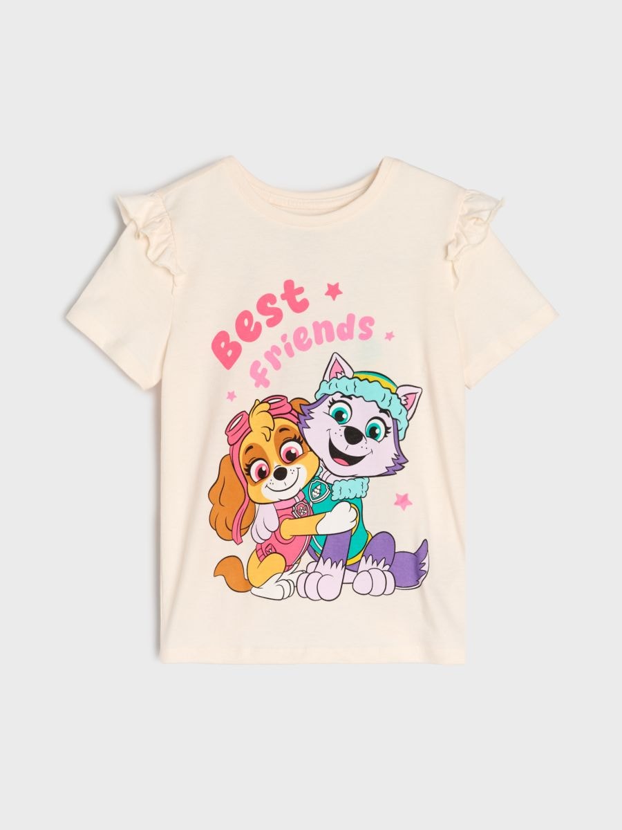 Maglietta con stampa PAW Patrol - panna - SINSAY
