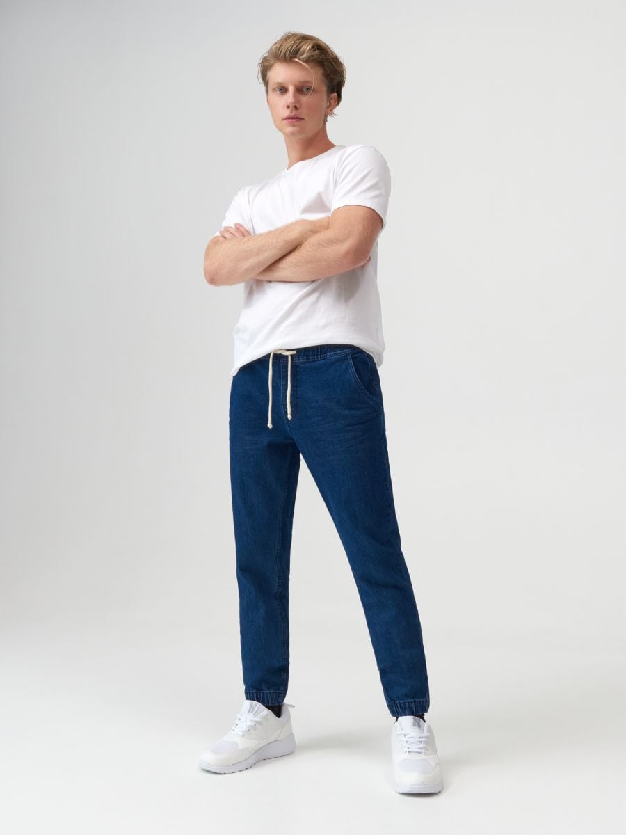 Jogger jeans - navy - SINSAY