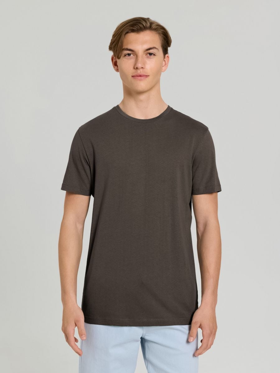 Tricou - verde-oliv - SINSAY