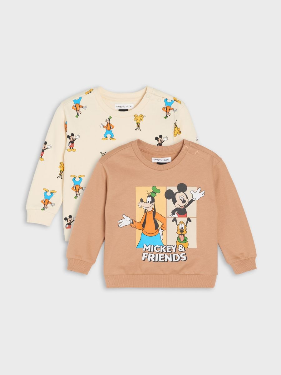 Sada 2 mikin Mickey Mouse - hnědá - SINSAY