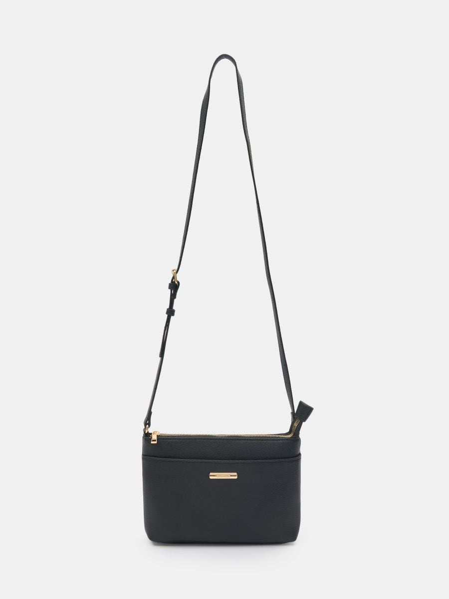 Geantă crossbody din piele artificială - negru - SINSAY