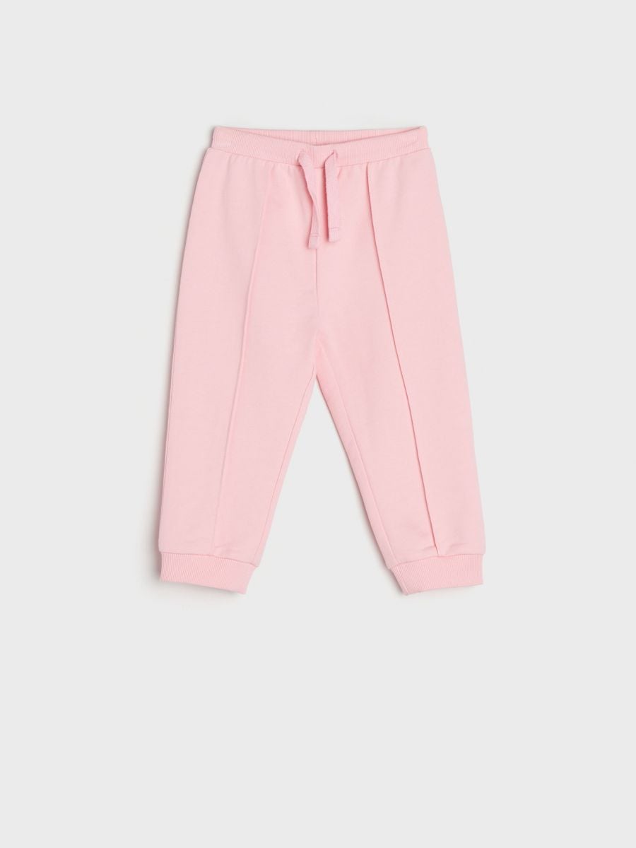 Pantaloni sport jogger - roz-begonie - SINSAY