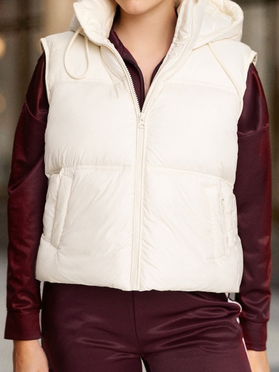 Gilet - panna - SINSAY