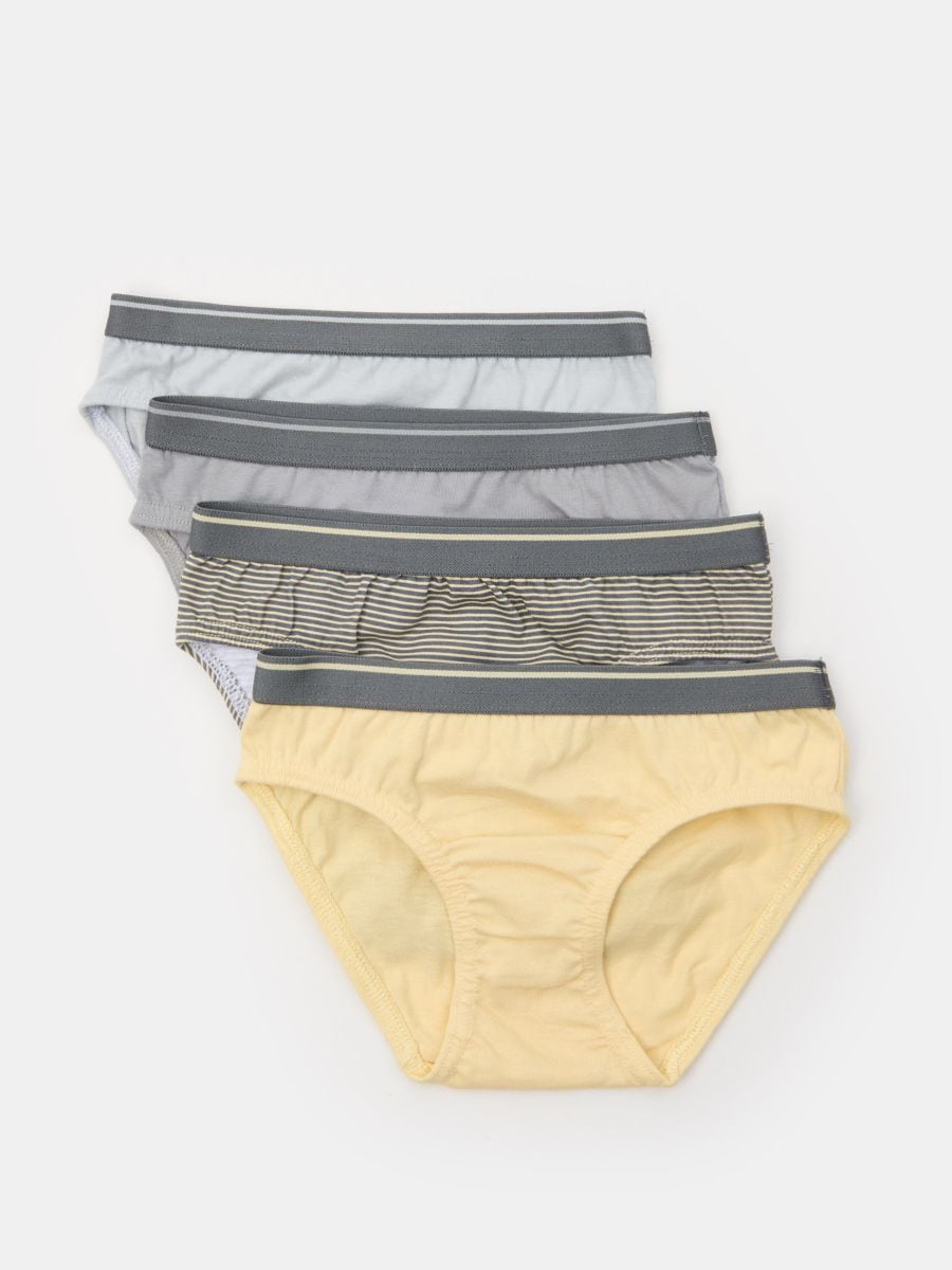 Set de 4 perechi de chiloți - multicolor - SINSAY