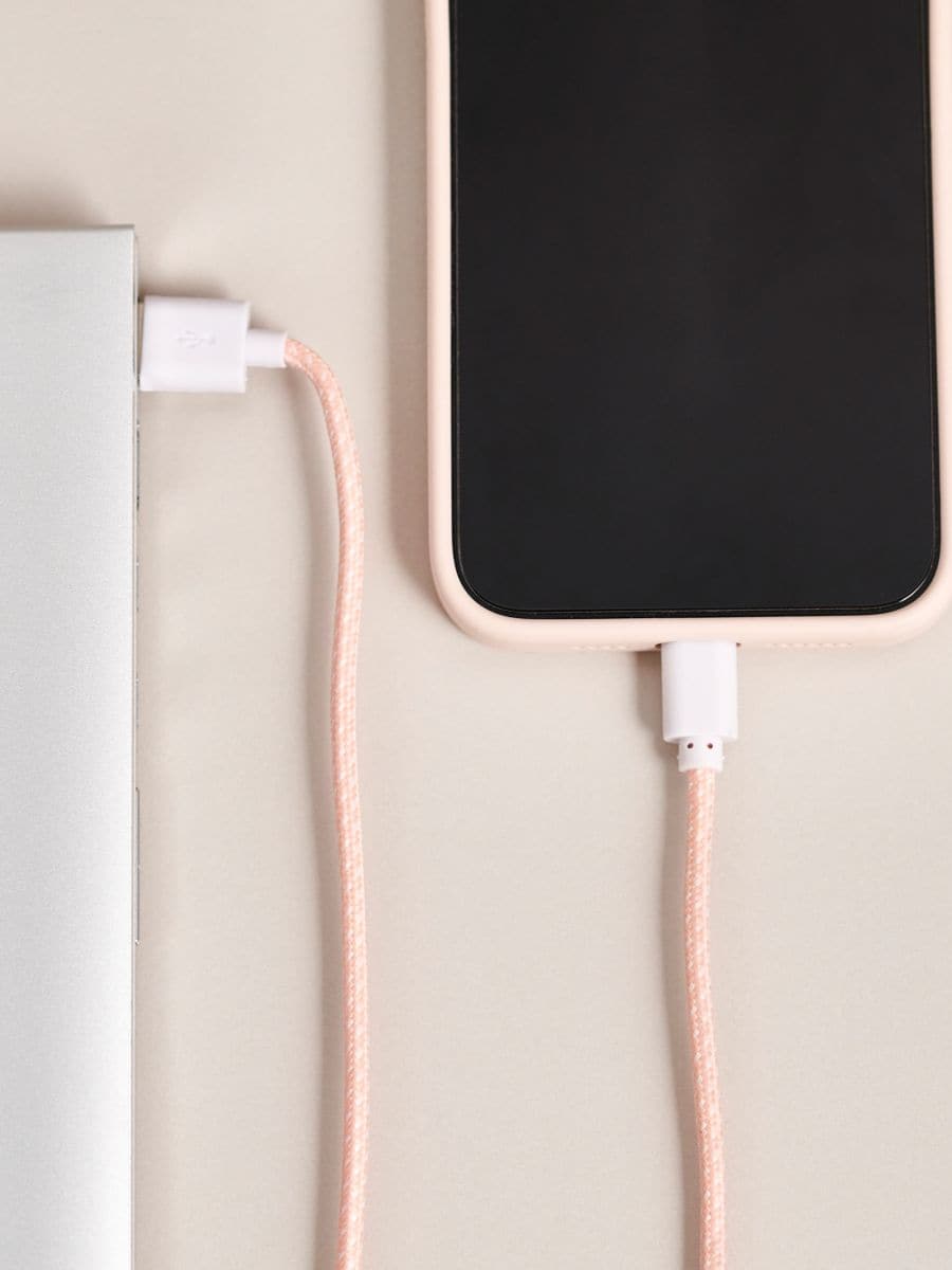 USB-kábel, C típusú - rózsaszín - SINSAY