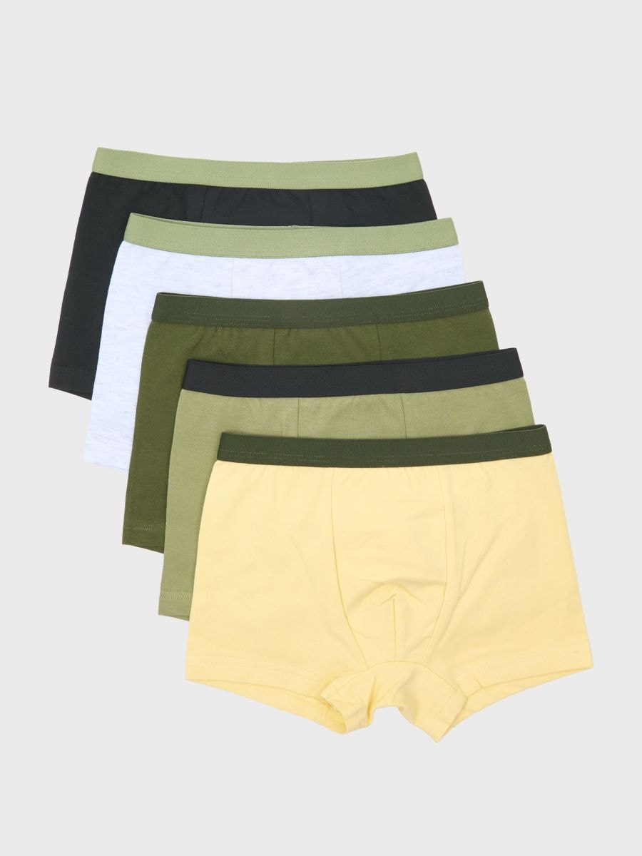 Boxershorts, 5er-Pack - Mehrfarbig - SINSAY