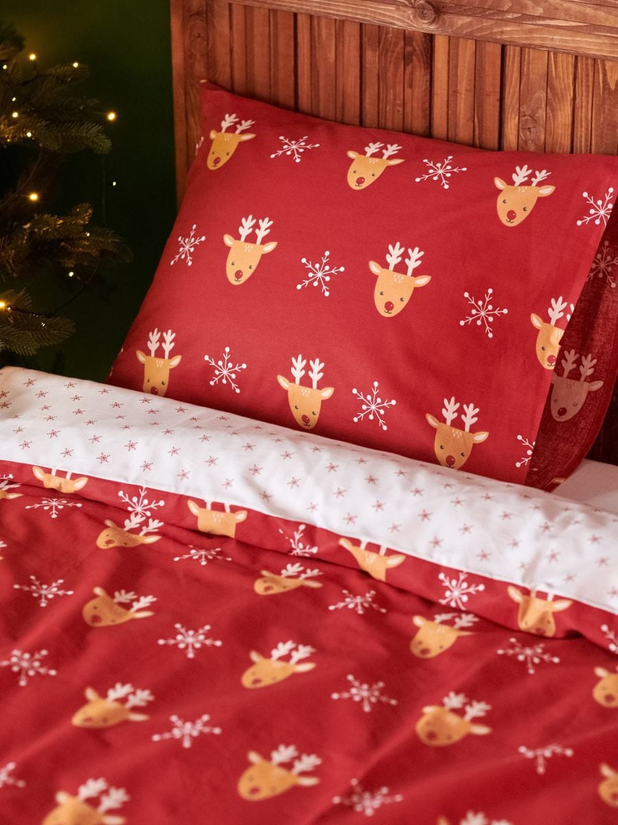 Voodipesukomplekt - punane - SINSAY