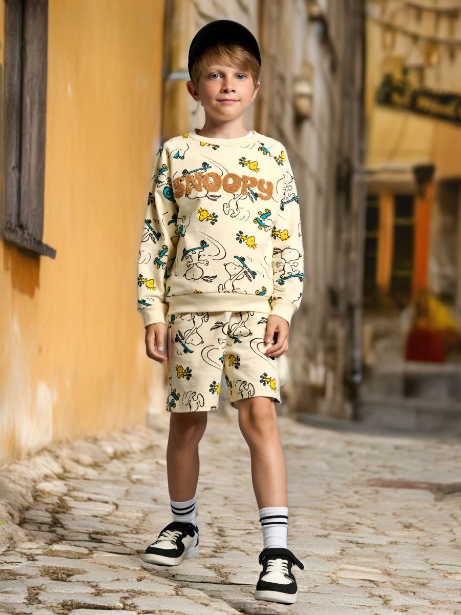 Felpa e pantaloncini top