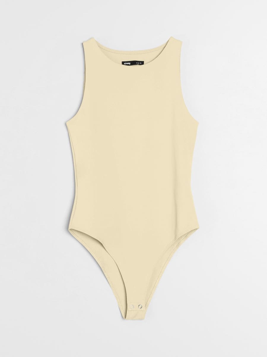 Bodi na bretele - žuto - SINSAY