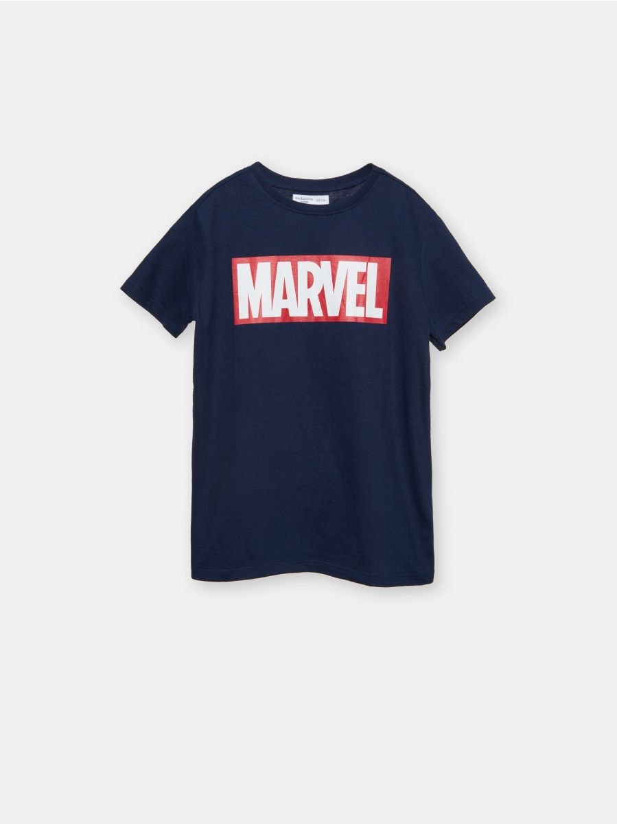 Marvel boys’ T-shirt - navy - SINSAY