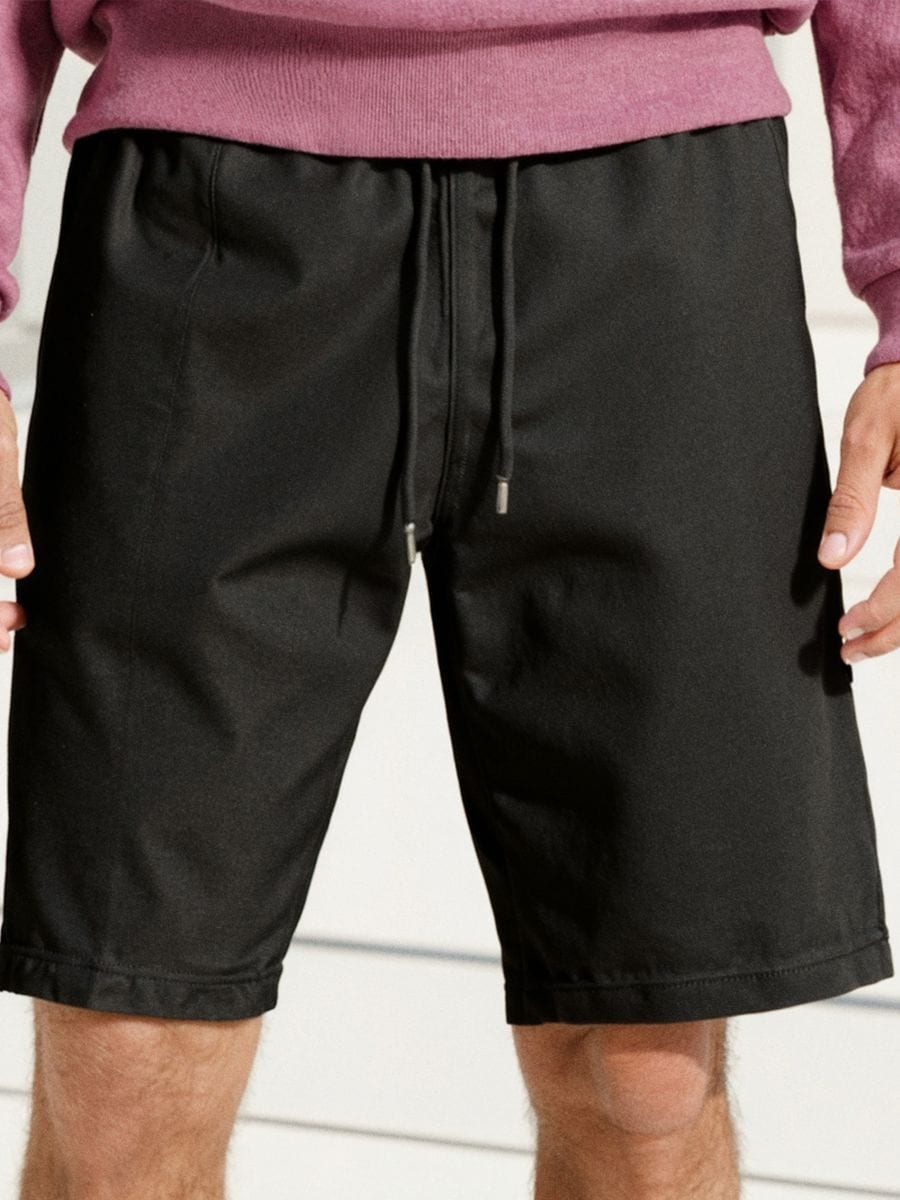 Szorty jogger - czarny - SINSAY