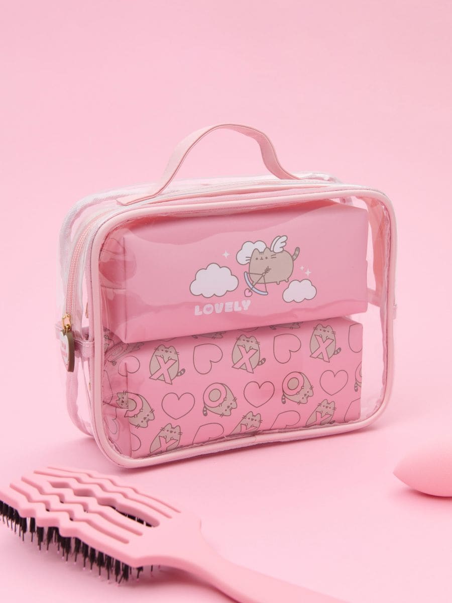 Kosmetiktasche Pusheen - Pink - SINSAY