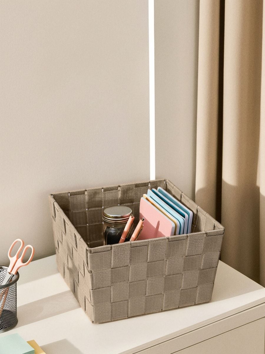 Kutija za odlaganje - bež - SINSAY