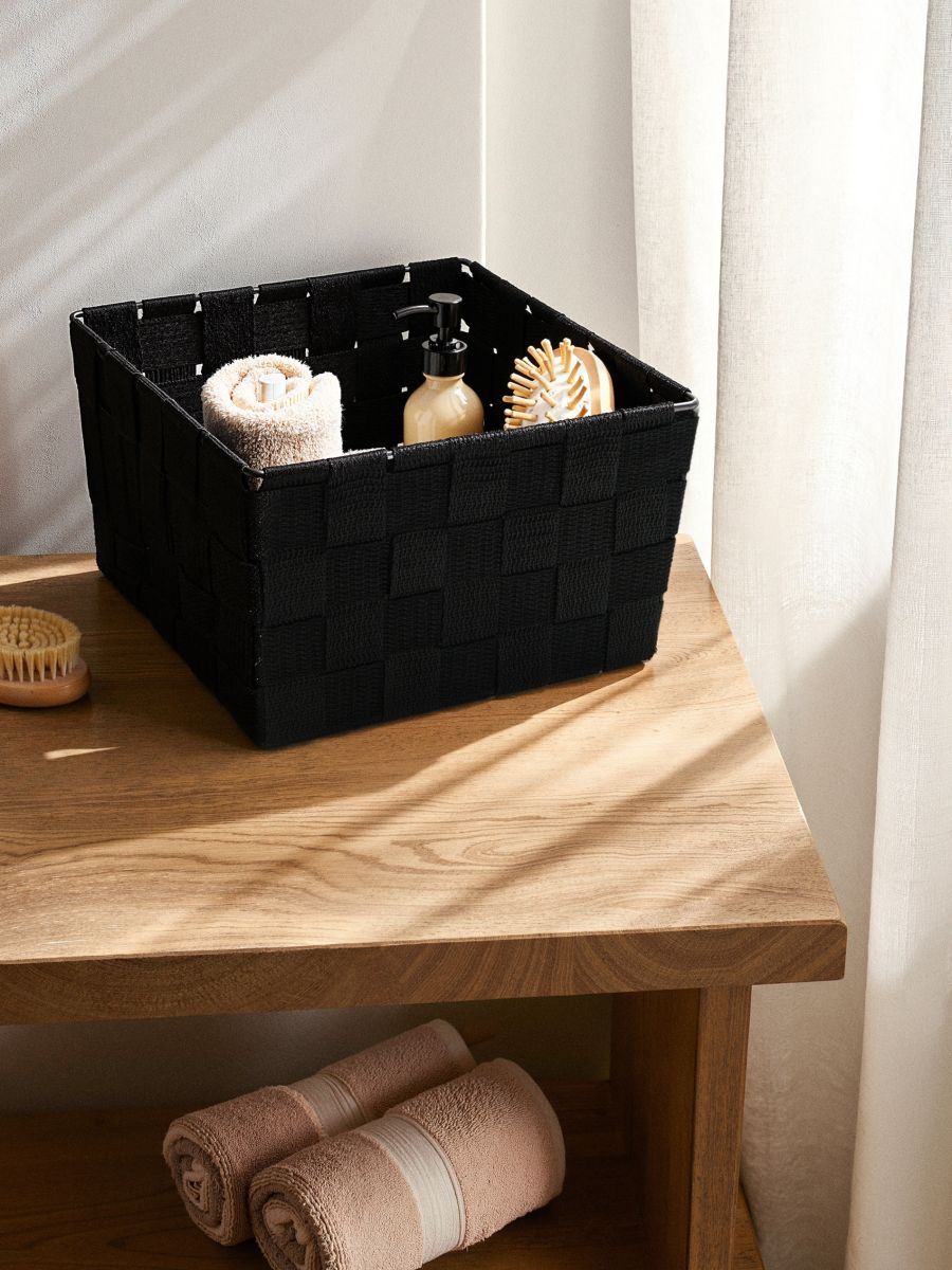 Hoiustamiskorv - must - SINSAY