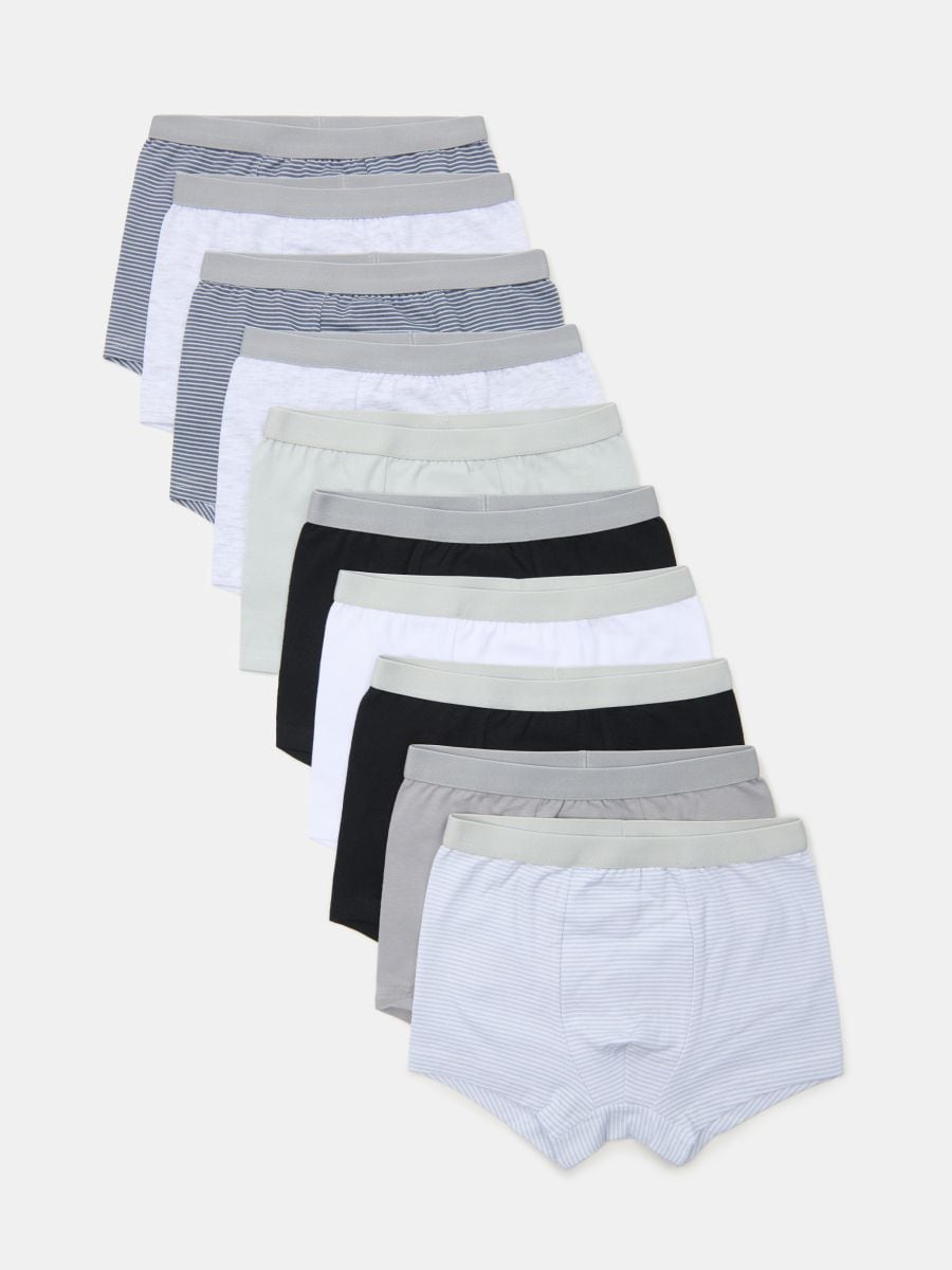 Boksinės trumpikės – 10 vienetų pakuotė - multicolor - SINSAY