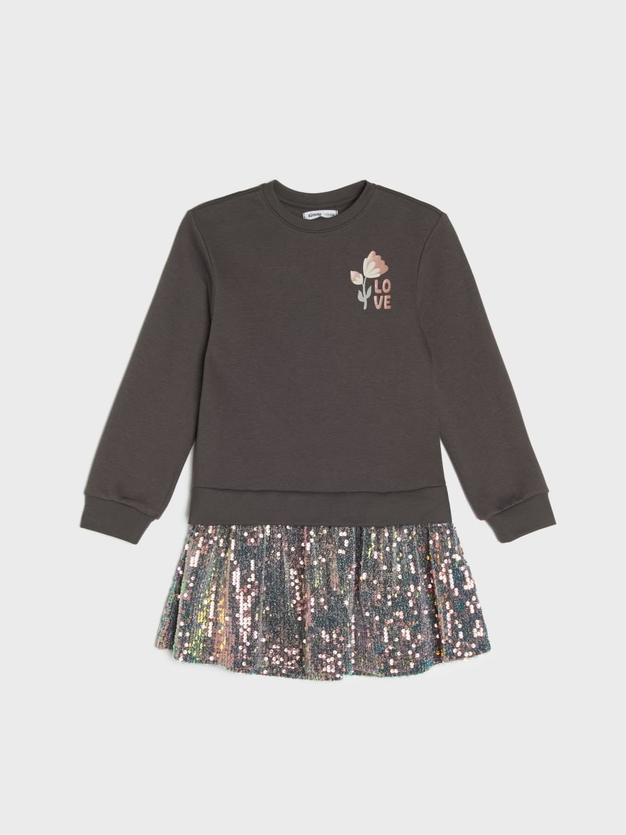 Vestito di felpa - multicolor - SINSAY