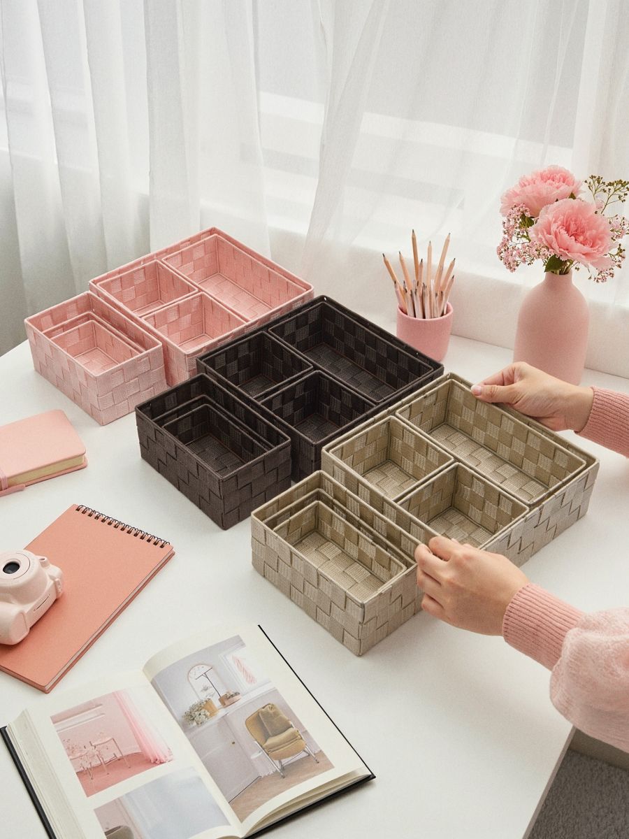 Kutija za odlaganje - pastelno roze - SINSAY