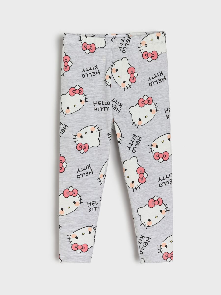 Colanți Hello Kitty - gri deschis - SINSAY