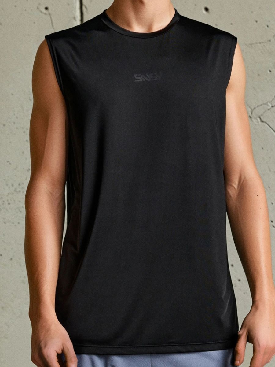 Tank top SNSY PERFORMANCE - černá - SINSAY