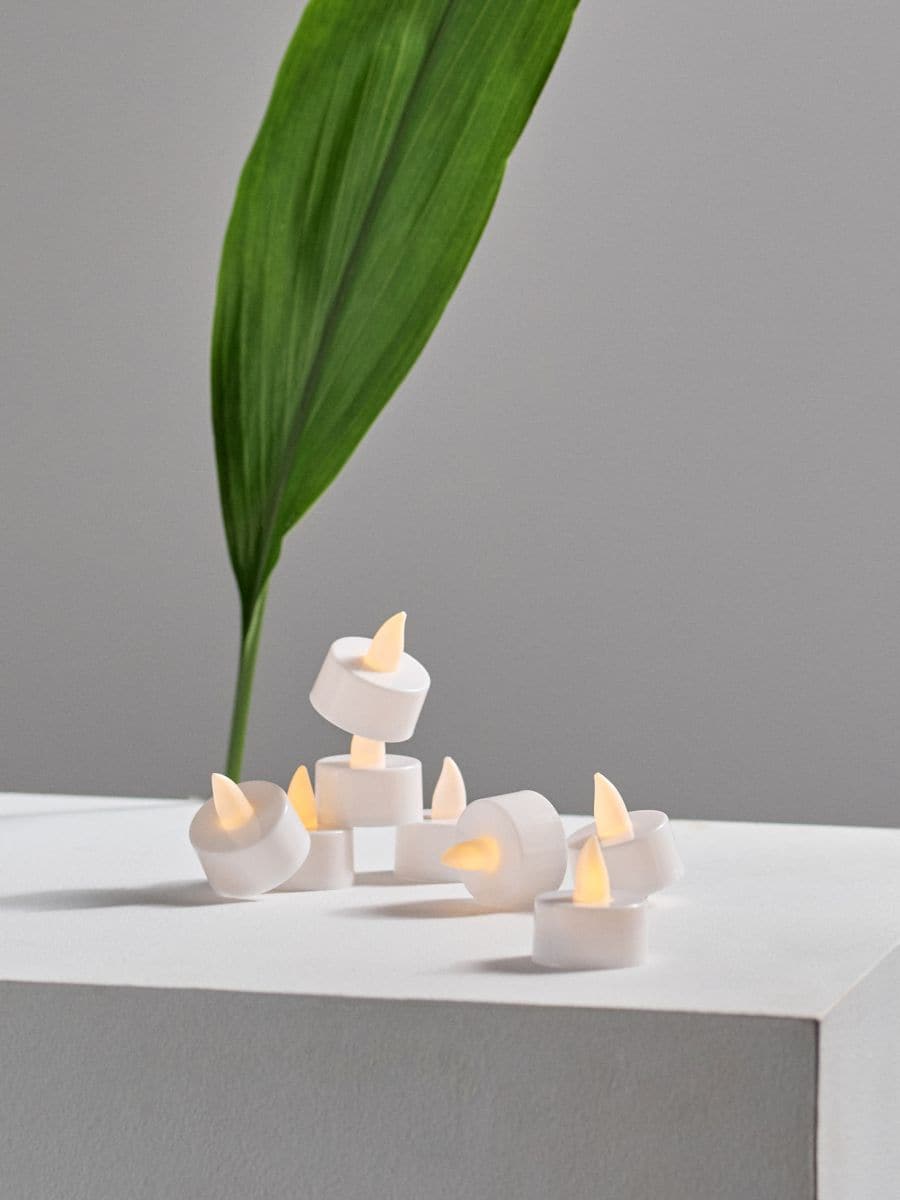 LED lampice, pakovanje od 10 komada - belo - SINSAY