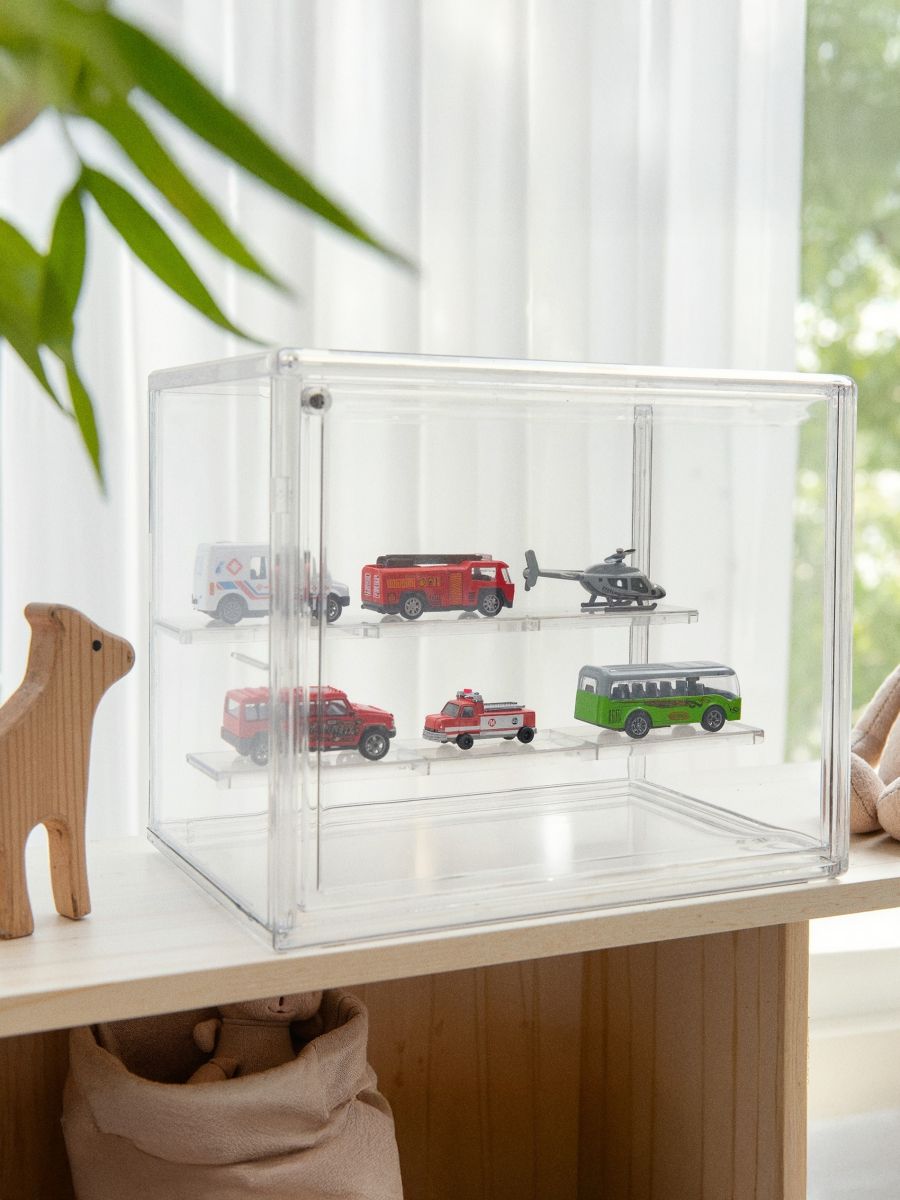 Vitrina za figurice i kolekcionarske modele - clear - SINSAY