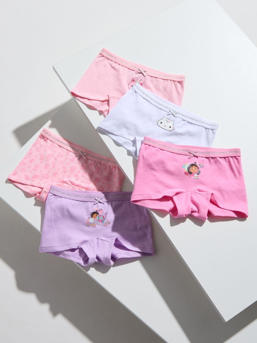 Set de 5 perechi de boxeri Gabby's Dollhouse - multicolor - SINSAY