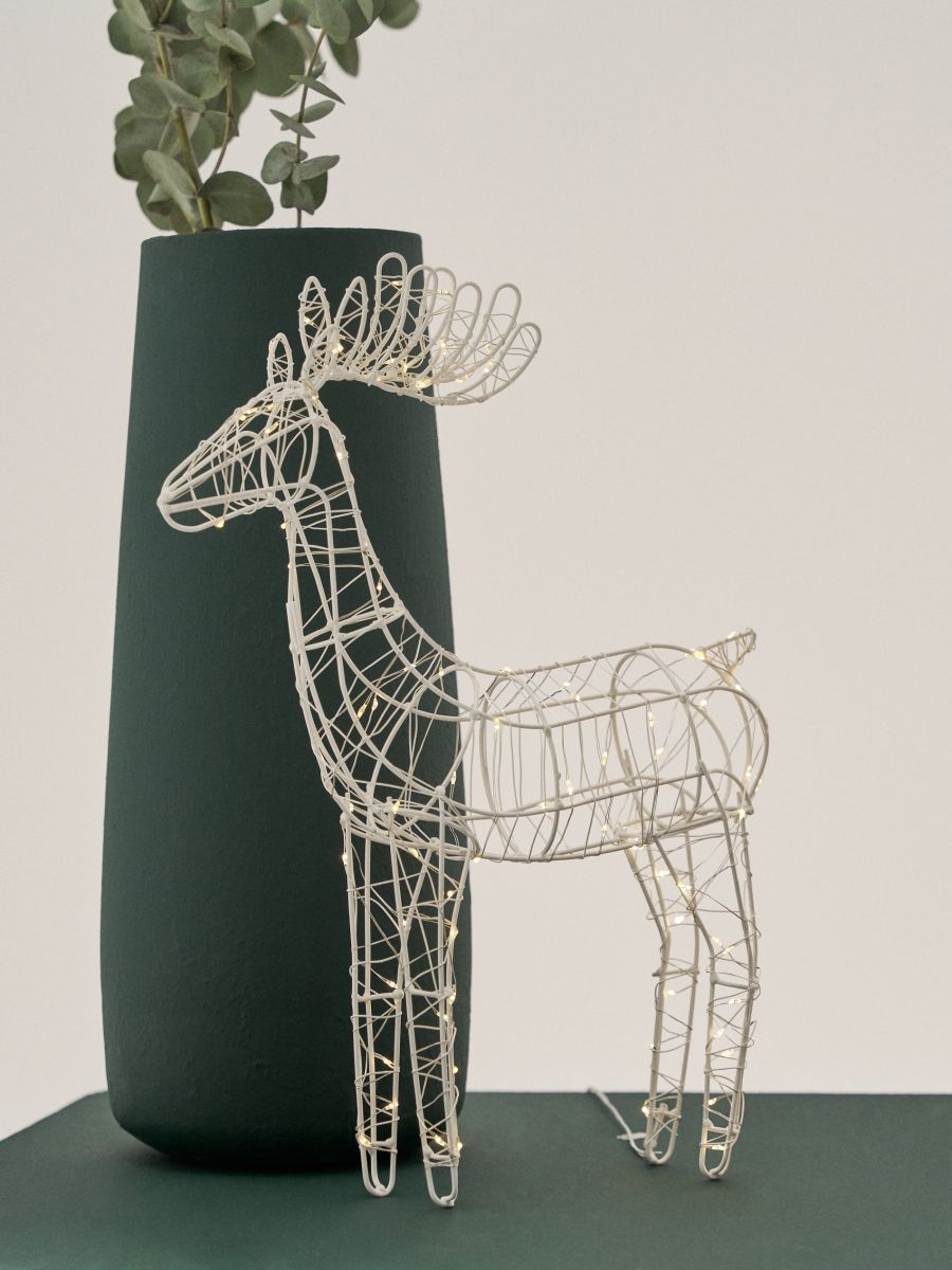 Božićna LED lampa - bijela - SINSAY