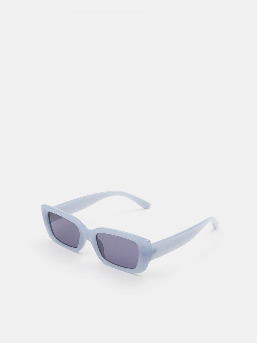 Okulary przeciwsłoneczne - niebieski - SINSAY