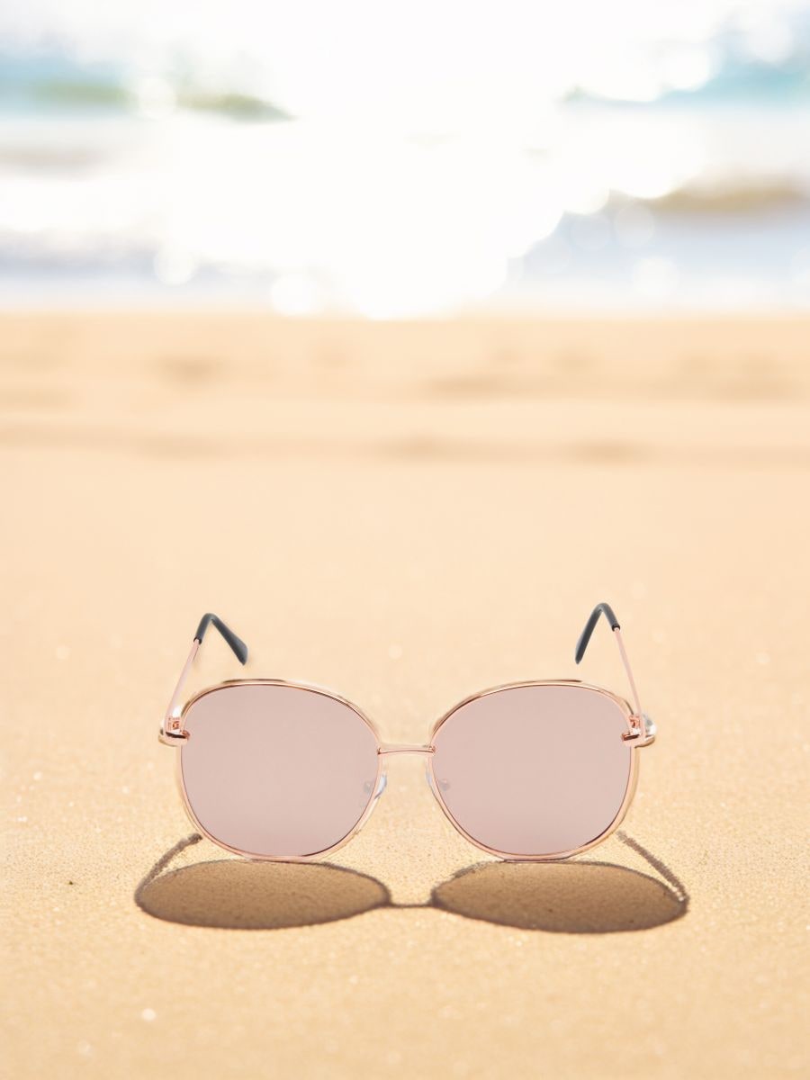 Сонячні окуляри - персиковий - SINSAY