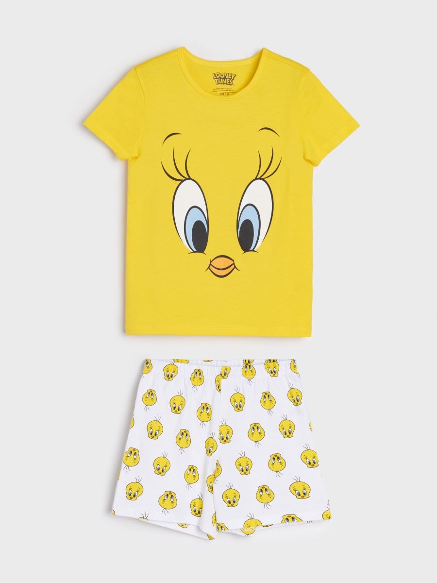 kennis reinigen partij Tweety two piece pyjama set Color yellow - SINSAY - 5868C-11X