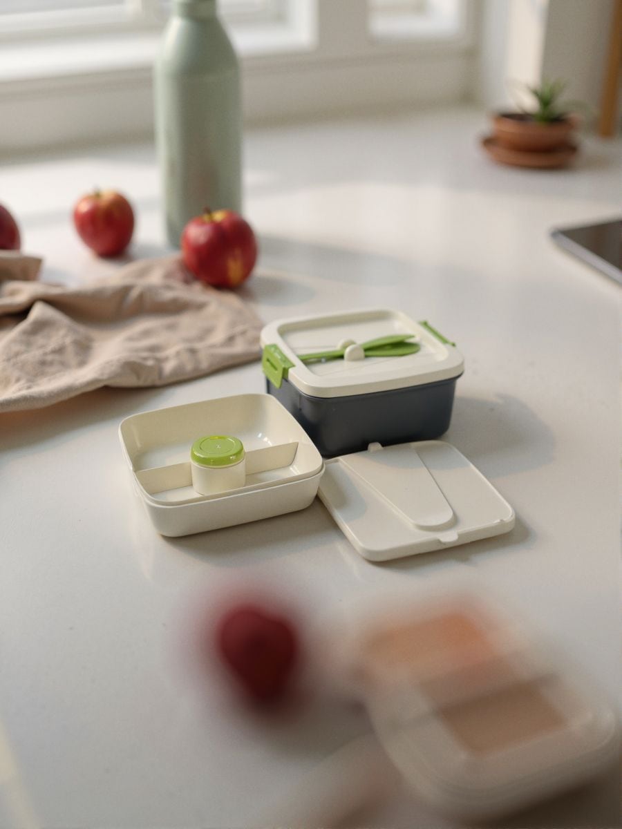 Priešpiečių dėžutė - blyškiai žalia - SINSAY