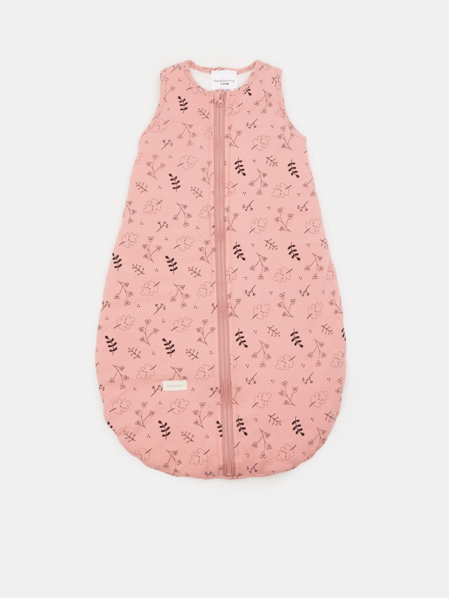 Baby sleeping bag - dusty rose - SINSAY