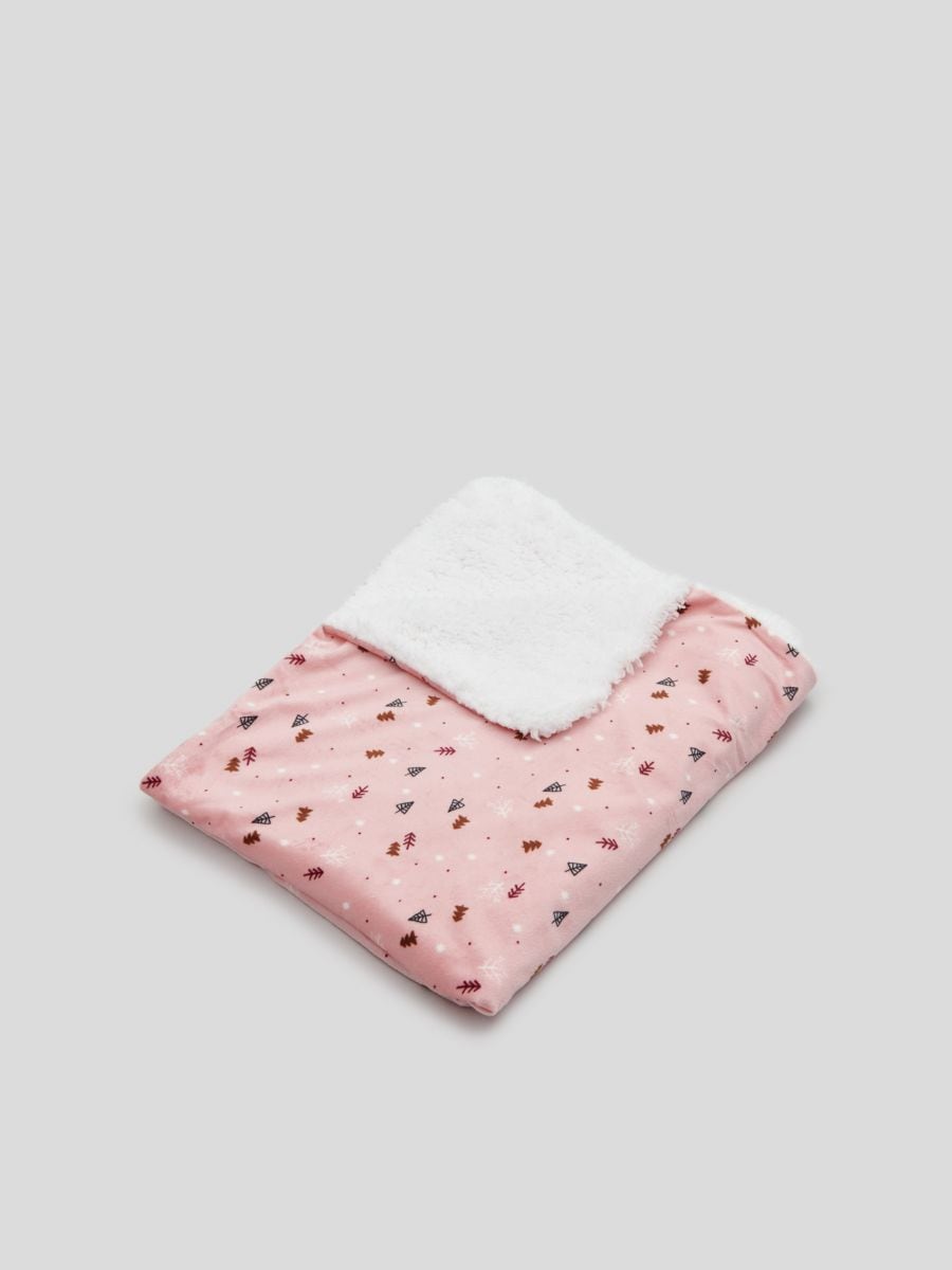 Pătură - roz-bombon - SINSAY