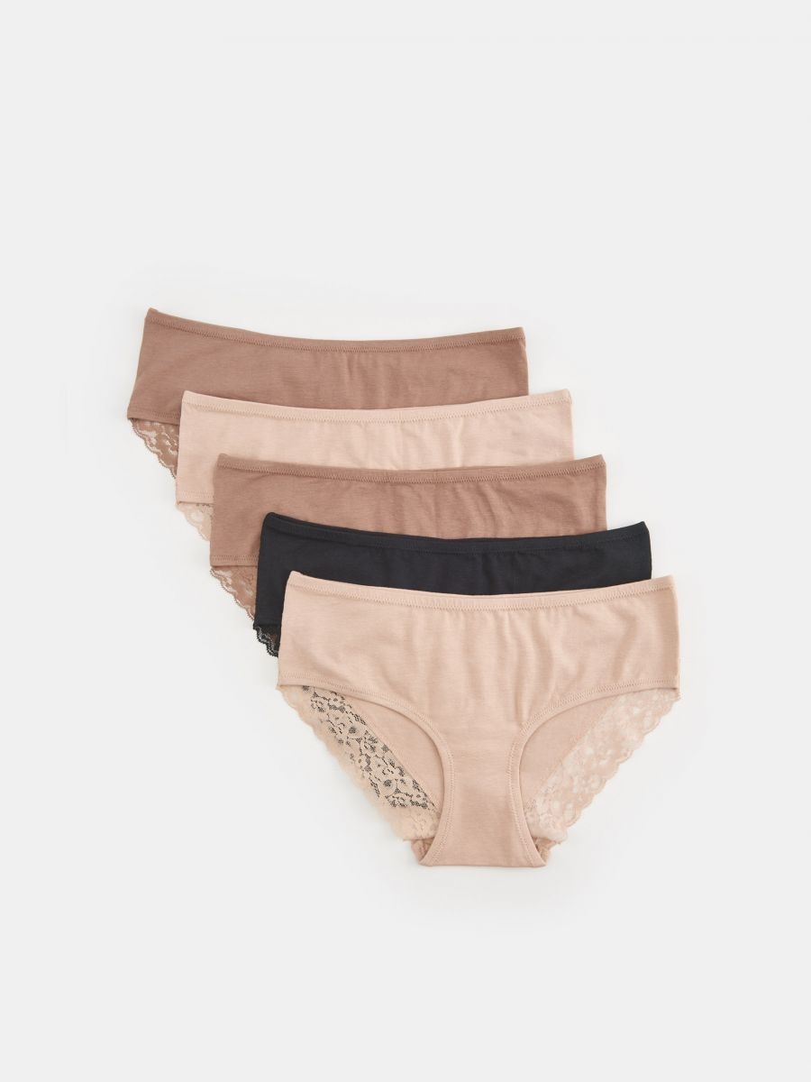 Hipster knickers 5 pack Color multicolor - SINSAY - 8178M-MLC