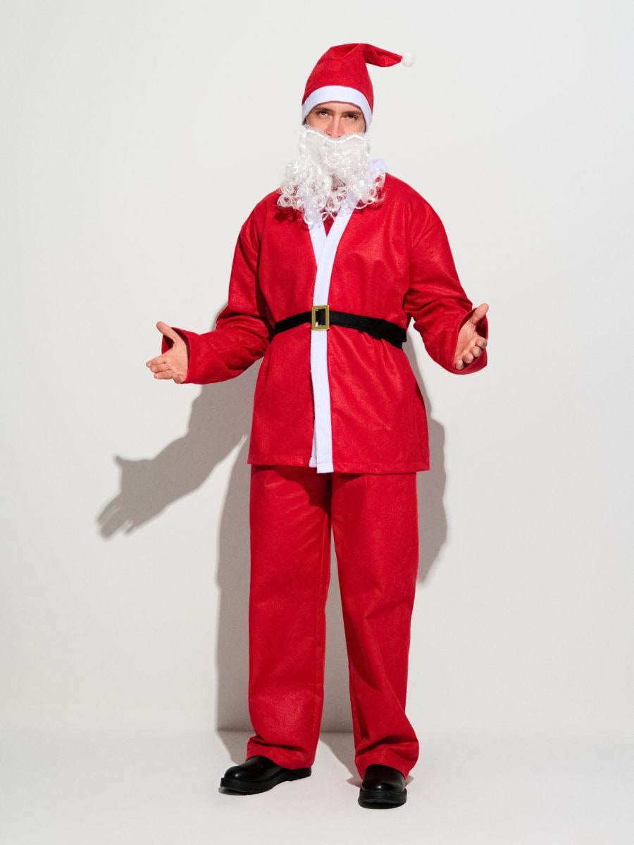 Костюм Святого Миколая - червоний - SINSAY