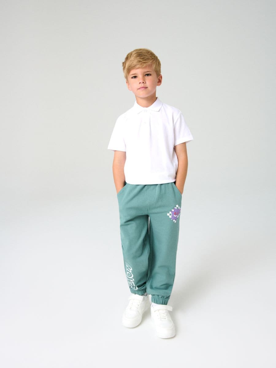 Pantaloni de trening Pokémon - turcoaz-închis - SINSAY