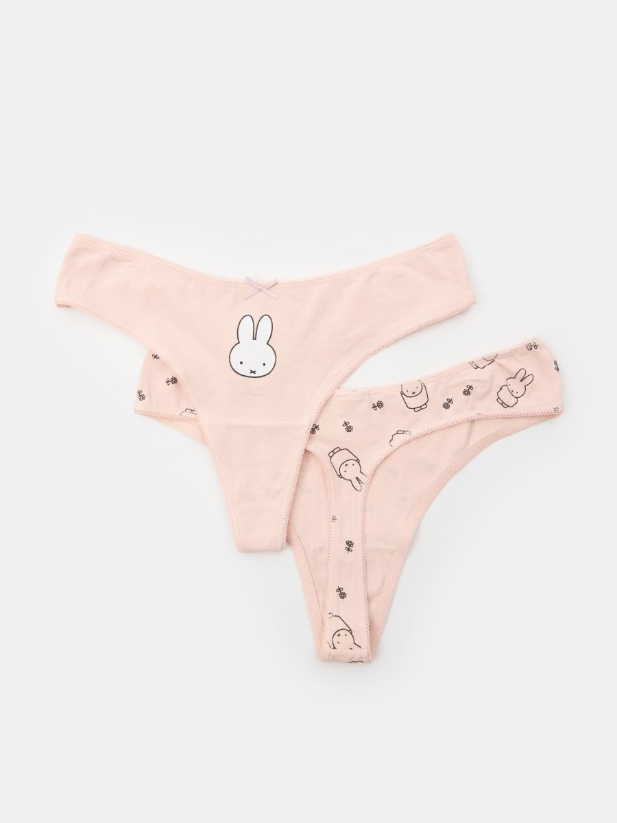 Chiloți tanga 2 bucăți Miffy - multicolor - SINSAY