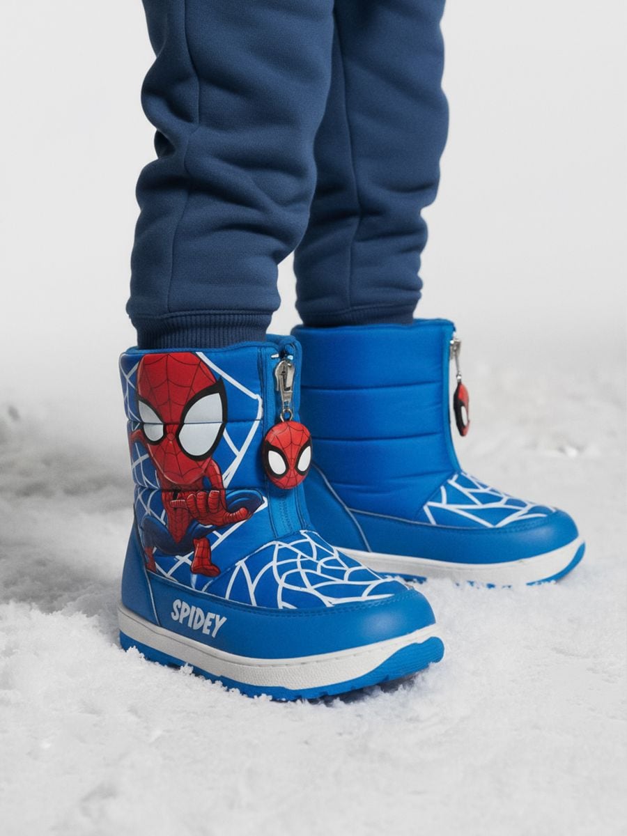 Čizme za sneg sa laganim đonom Spidey & His Amazing Friends - plava - SINSAY