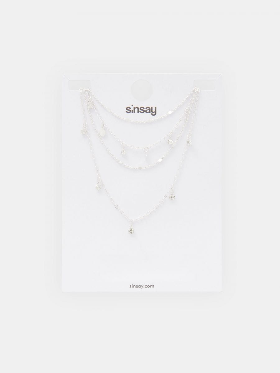 Halskette - Silber - SINSAY