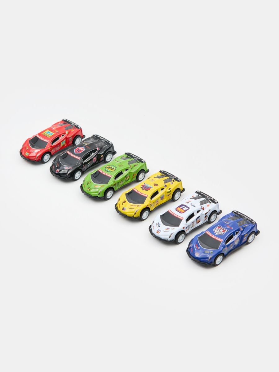 Набір гоночних машинок - різнобарвний - SINSAY