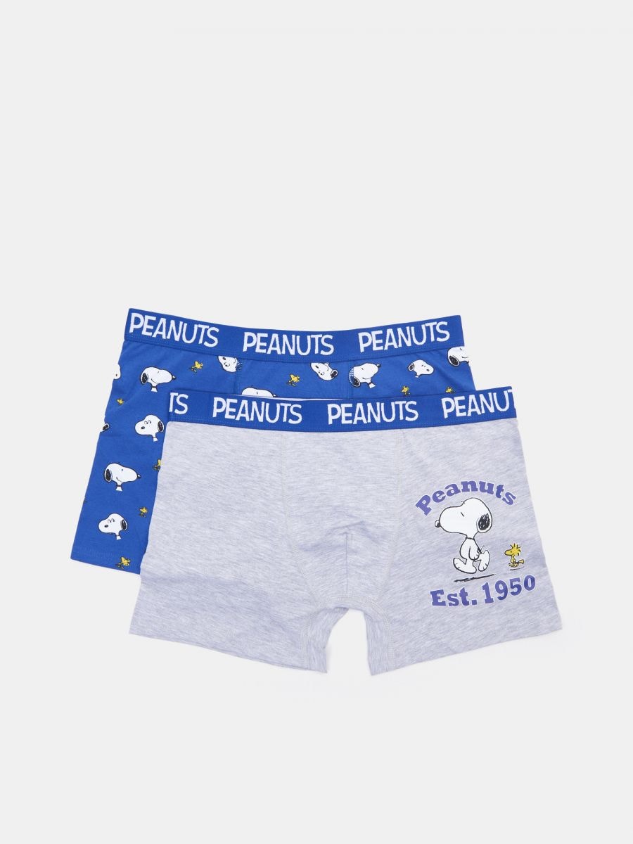 Boxershorts Snoopy mit hohem Baumwollanteil, - 6176F-MLC 2er-Pack SINSAY Mehrfarbig Farbe 