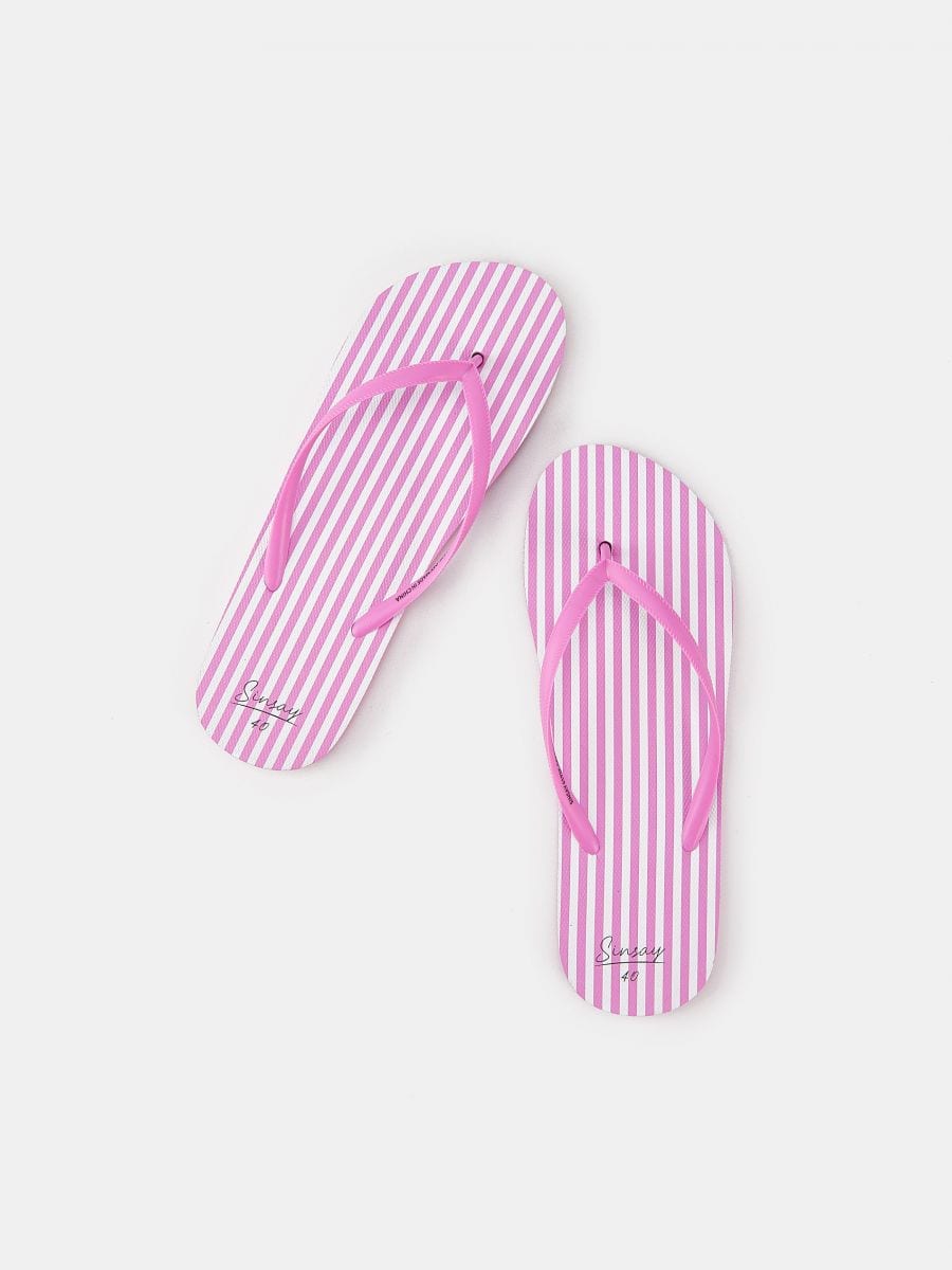 Flip flops - lavender - SINSAY