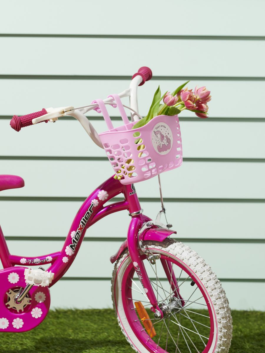 Koszyk na rower - różowy - SINSAY