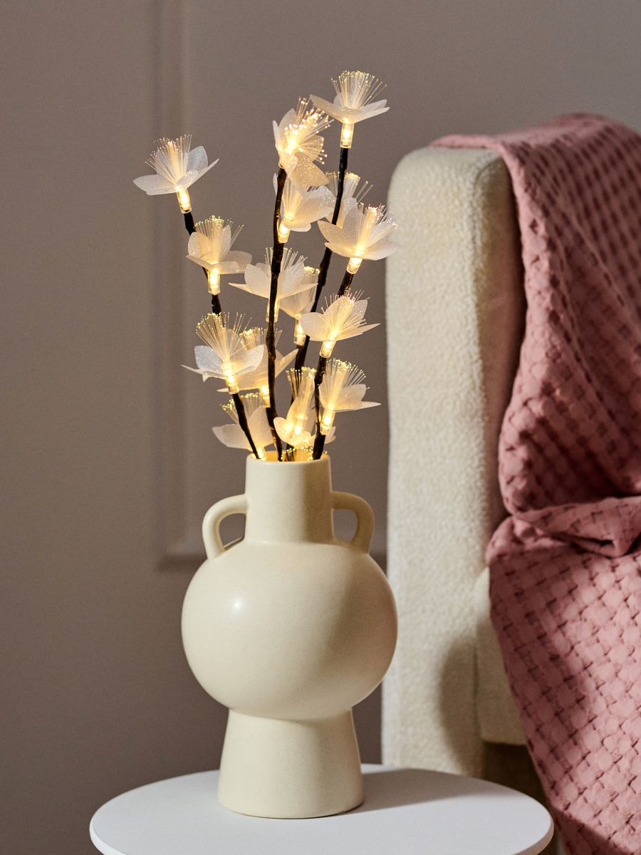 Lampka LED w kształcie gałązek dekoracyjnych - biały - SINSAY